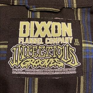 DIXXON Infectious Grooves Flannel with Green and Blue Accents